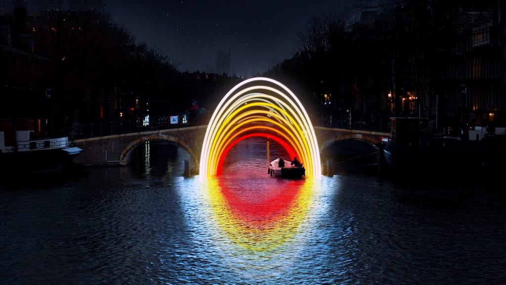 Light Festival in Amsterdam