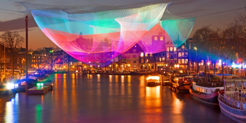 Light Festival in Amsterdam