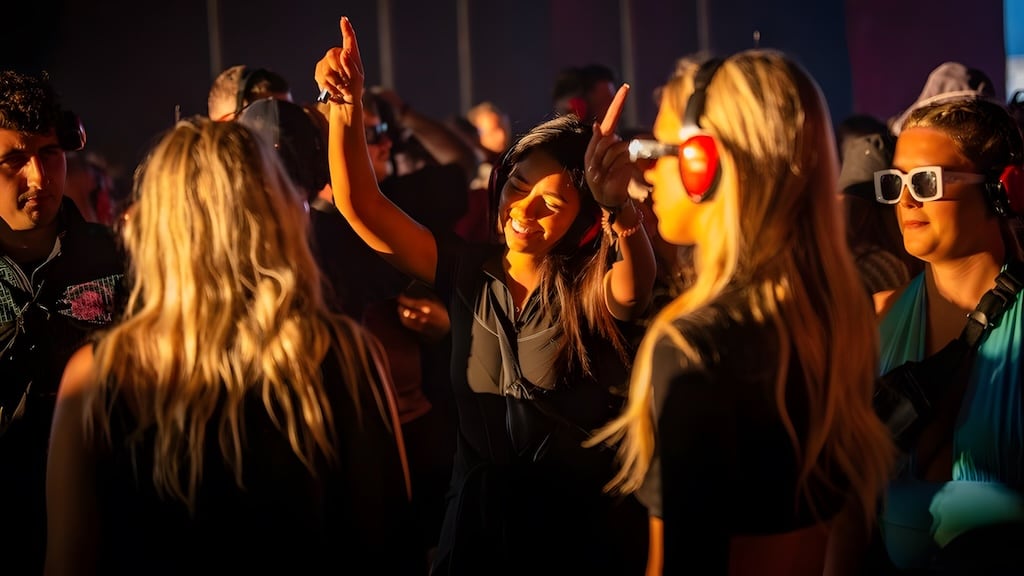 DJ performance on main stage at Creamfields
