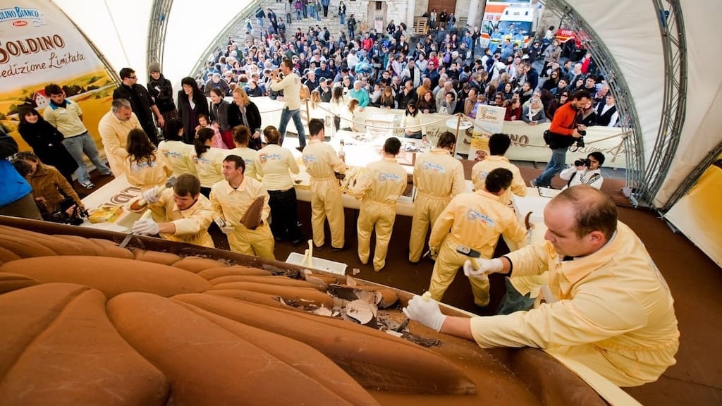 Eurochocolate Festival in Italy