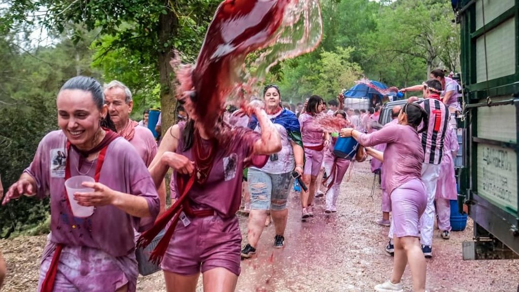 Traditional costumes at the festival