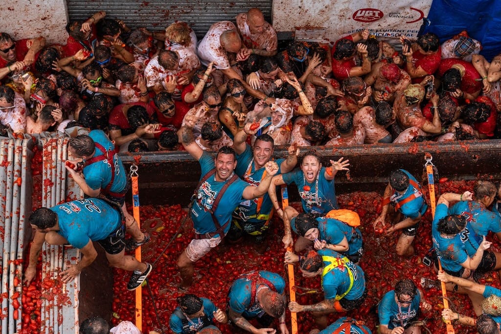 Tomato Throwing Festival in Spain