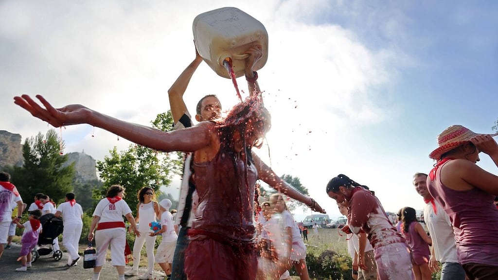 Rioja Wine Harvest Festival in Spain