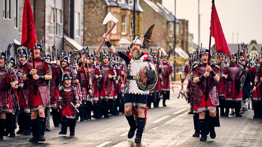 Up Helly Aa Festival, Scotland, UK